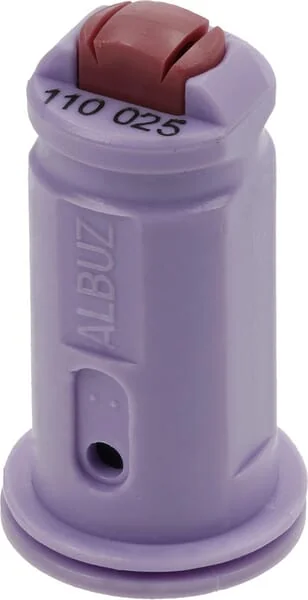 Albuz - AVITWIN110025 - Air Injection Double Fan Nozzle AVI Twin 110° 025 Violet Ceramic Albuz