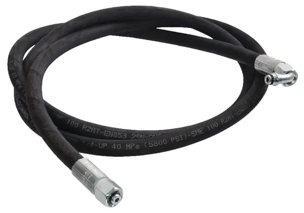 Alfagomma - DKLO6200090 - Hydraulic Hose Complete DN 06 2000MM-90°