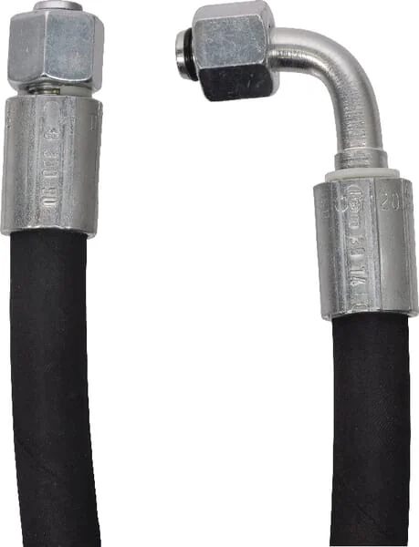 Alfagomma - DKLO830090 - Hydraulic Hose Complete DN08 300-90°
