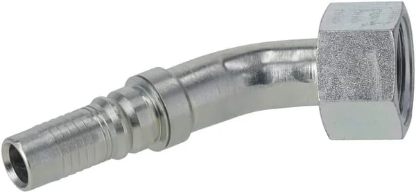 Alfagomma - DKOSH203645HEX41G2 - Hydraulic Coupling 4SH-DN20-25S-M36x2.0 45° HEX41