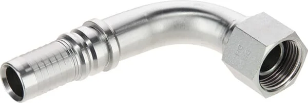 Alfagomma - DKRH251690G2 - Hydraulic Coupling 4SH-DN25-1" BSP - 90°