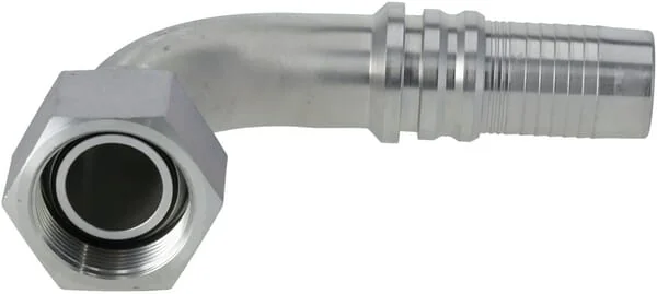 Alfagomma - DKRH322090G2 - Hydraulic Coupling 4SH-DN32-1 BSP - 90°