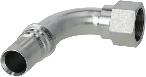 Alfagomma - DKRH402490G2 - Hydraulic Coupling 4SH-DN40-1.1/2 BSP - 90°