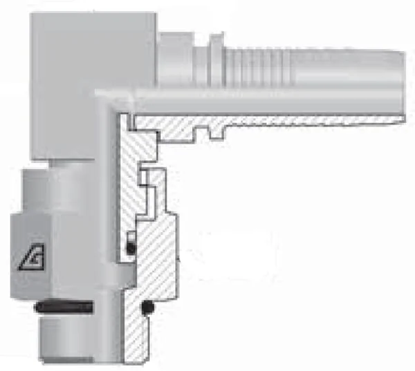 Alfagomma - PAC131490 - Alfagomma Pile 90° DN13-7/8 SAE