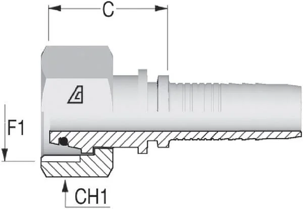 ALFAGOMMA - PGLO4052 - Hose Column PGLO 40-52 OR