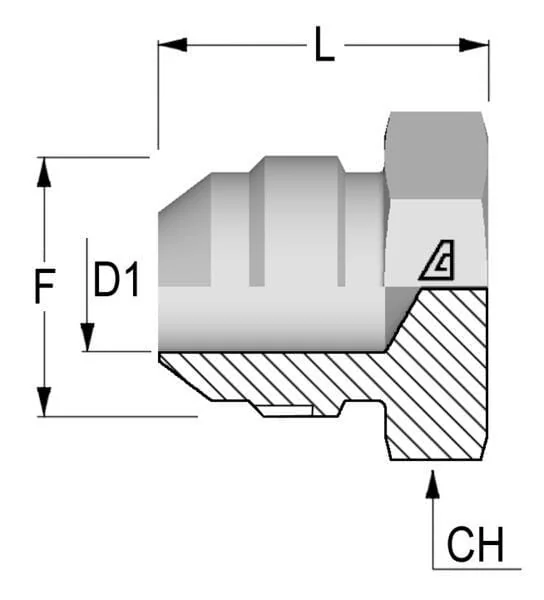 Alfagomma - PM21 - End Plug 1-5/16 JIC