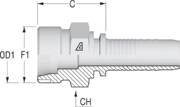 Alfagomma - PS66 - Insert DN06-M14x1.5-6s