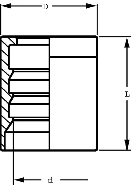 Alfagomma - SFAH432 - Ferrule DN32 Interlock