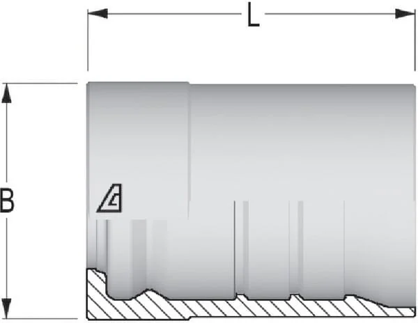 Alfagomma - SFAR1516 - Alfagomma Pershuls DN16-R15