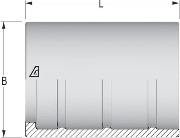 Alfagomma - SFATX225 - Alfagomma Pershuls DN25-3TE