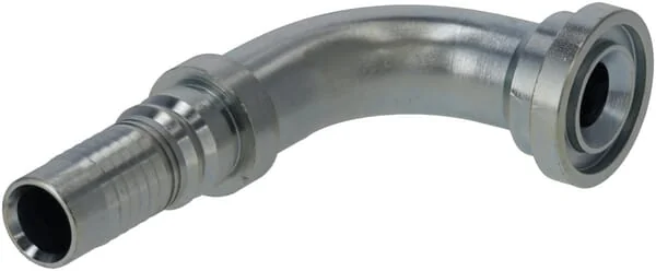 Alfagomma - SFLH201290G2 - Hydraulic Coupler 4SH-DN20 With Flange Diameter 38.1 mm 90°