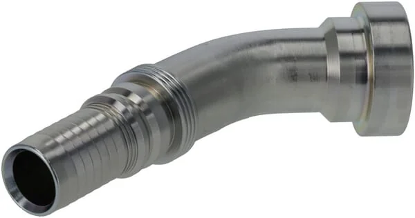 Alfagomma - SFSCH251645G2 - Hydraulic Coupler 4SH-DN25 With Flange Diameter 47.6 mm 45°