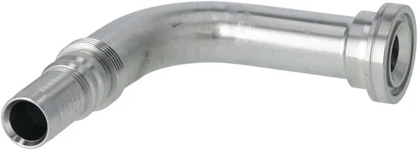 Alfagomma - SFSH251690H125G2 - Hydraulic Coupling 4sh-dn25 with Flange Diameter 47.6 mm 90° h125