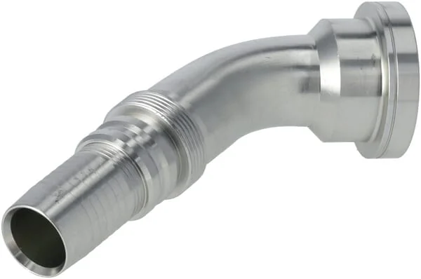 Alfagomma - SFSH322445G2 - Hydraulic Coupling 4sh-dn32 with Flange Diameter 63.5 mm 45°
