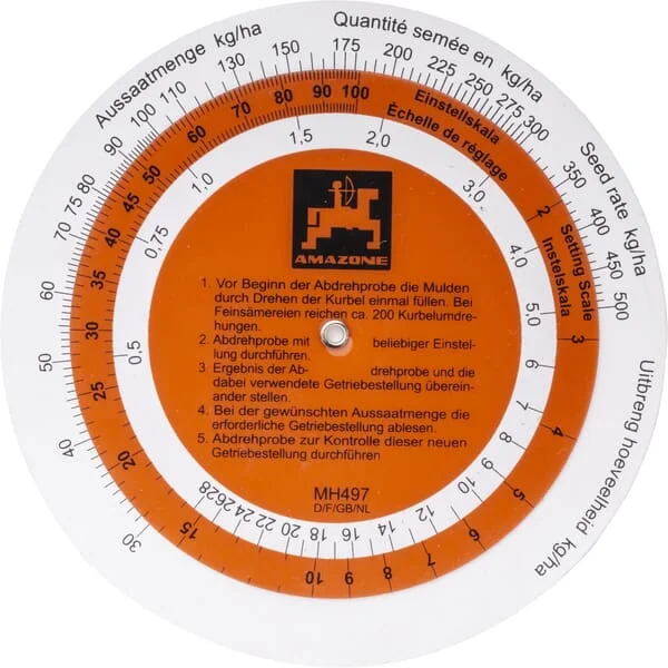 Amazone - MH963 - Levelling Disc D=120