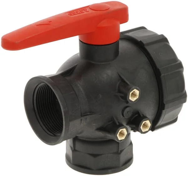 AMAZONE - ZF1246 - 3-Way Ball Valve 1 1/2 Inch #0E