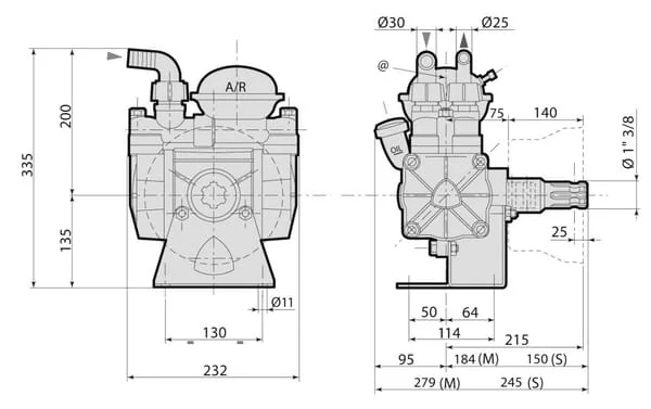 Annovi Reverberi - 16260AR - Pump AR 70 BP C Blueflex