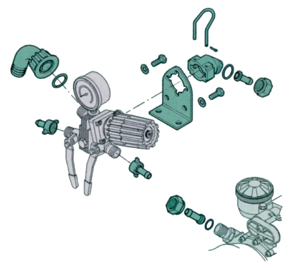 Annovi Reverberi - AR983 - Connection Set Distance RM 40