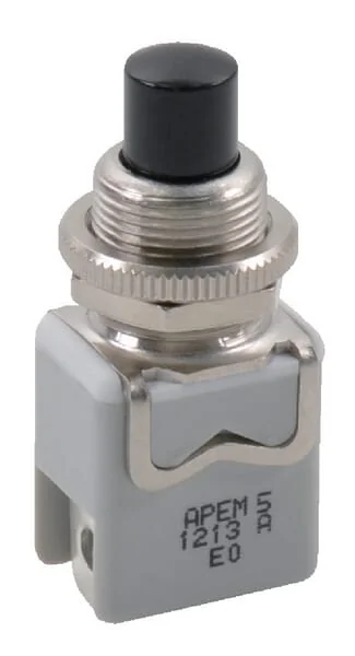 APEM - 1213A2 - Push Switch Mom 12mm