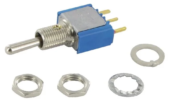 APEM - 5238CDB - Switch Mini On-Off-Mom 1-Pole