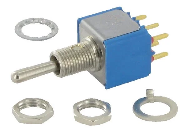 APEM - 5247CDB - Switch Mini Mom-Off-Mom 2-Pole