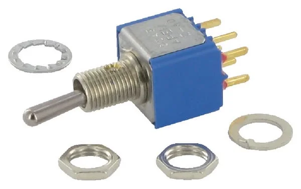 APEM - 5249CDB - Switch Mini On-Off-On 2-Pole
