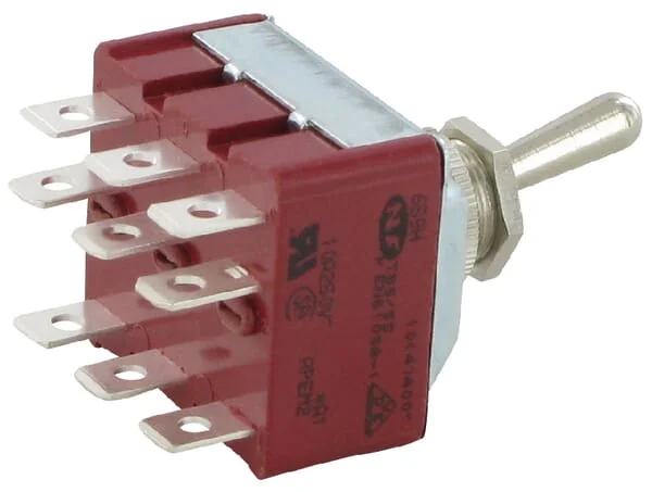 APEM - 659H2 - Switch 3-Pole On-Off-On