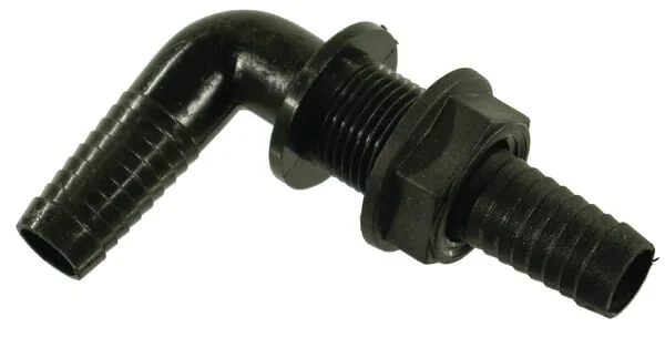 Arag - 118215 - Bulkhead 90° 1/2" Hose Tail 15/17mm