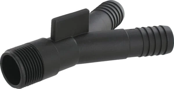 Arag - 140001AKB - Y 45°+Hose End 2x25mm / 1x1"