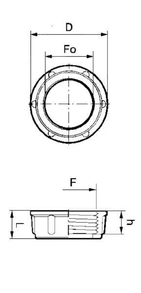 Arag - 2002090 - Fly Nut 3"