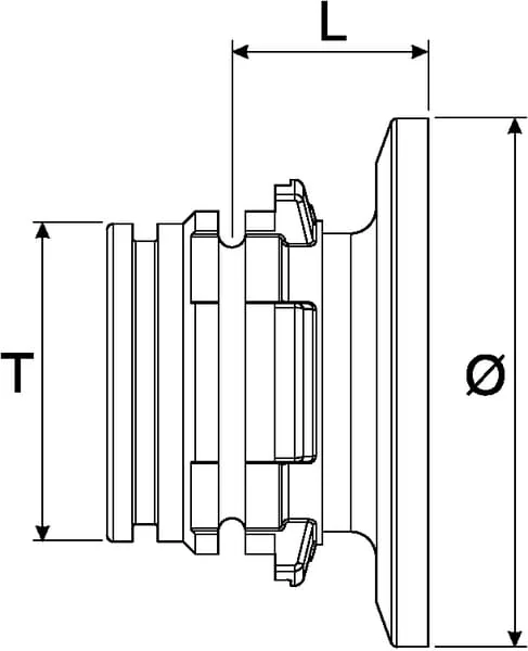 Arag - 2791671 - Adaptor T6m/ 2" "Banjo"