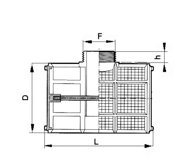 ARAG - 304371 - SUCTION FILTER 2\ BUI/DR"