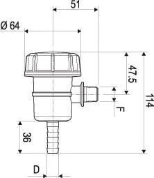Arag - 309T153 - Arag Suction Filter D13-3/8"M 50 m