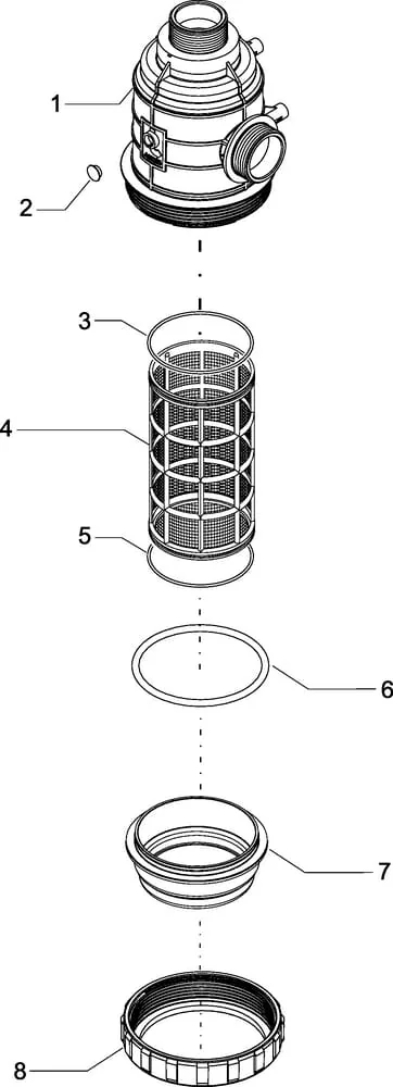 ARAG - 3162172 - Suction Filter 2 160-220 L/MIN