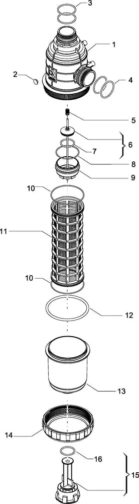 Arag - 31724F3 - Arag Suction Filter 200-260 L T7