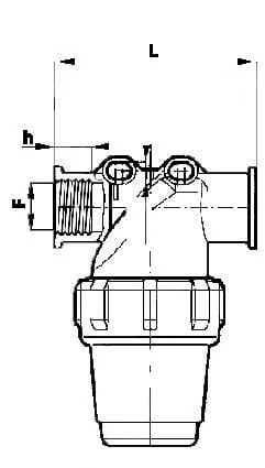 Arag - 32420235 - Pressure Filter 1/2" F 80 Mesh