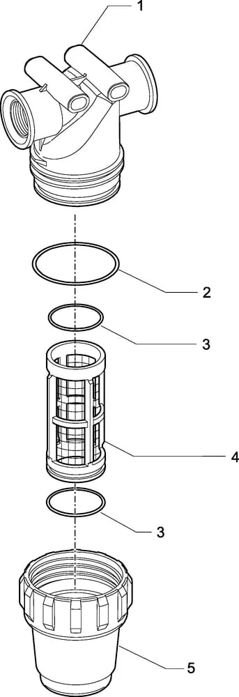 Arag - 3242A023 - Pressure Filter 1/2" 50 Mesh
