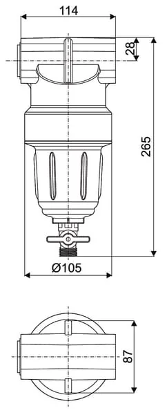Arag - 34520030 - Pressure Filter 150l 463/471