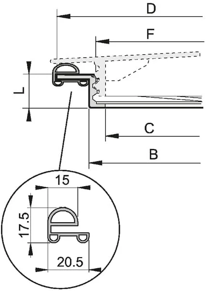 Arag - 350660 - Arag Flat Mounting Ring
