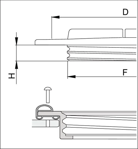 Arag - 3510080 - Arag Tank Lid + Ring 620mm (Set)