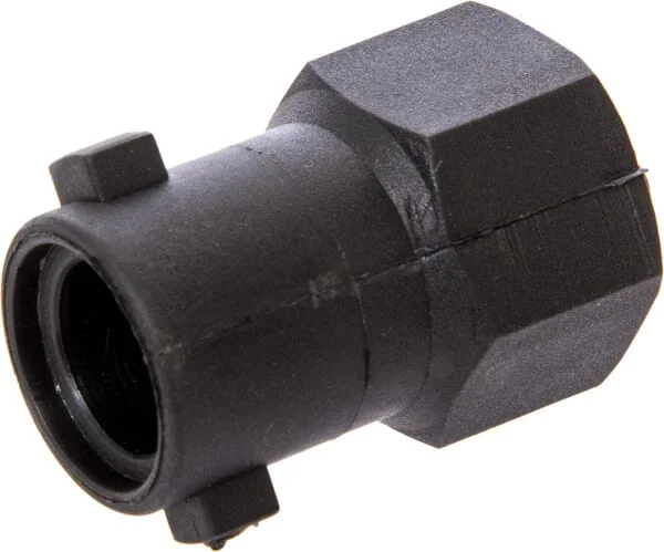 Arag - 400276 - Nozzle Adapter Cap, Threaded, Bayonet, Black, Arag