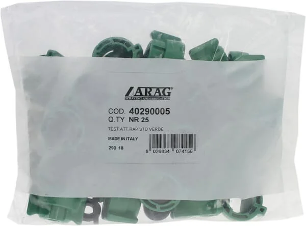 Arag - 40290005P025 - Nozzle Cap, Bayonet, SW8, Green, With Gasket, 25 PCS, Arag