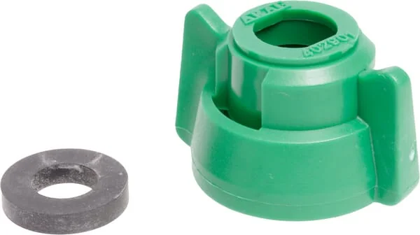 Arag - 40290105P025 - Nozzle Cap, Bayonet, SW11, Green, With Gasket, 25 Pack, Arag