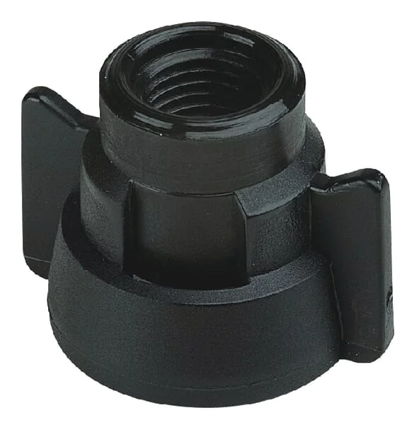 Arag - 40291001P025 - Nozzle Cap, Bayonet, Threaded, Black, With Gasket, 25 Pack