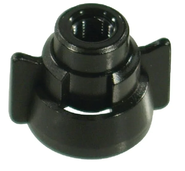 Arag - 40291201P025 - Nozzle Cap, Bayonet, Threaded, Black, With Gasket, 25 Pack