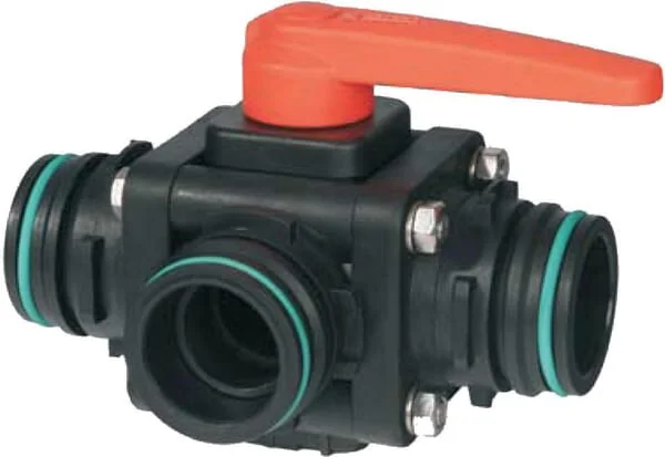 Arag - 453014S66 - Ball Valve 3-Way t6 DN 32mm