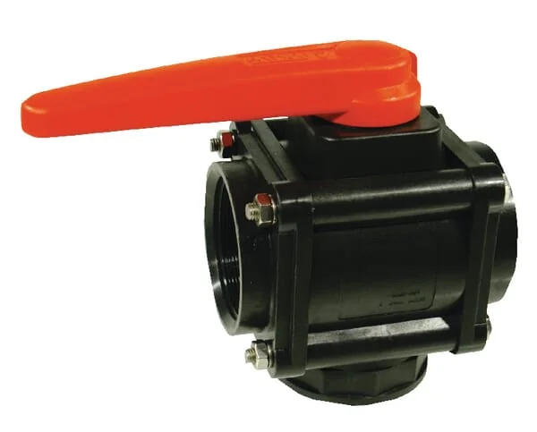 Arag - 453027A99 - Ball Valve 3-Way 3" PP L