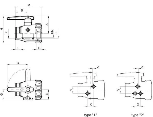 Arag - 45511107 - Ball Valve 2" 2-Way