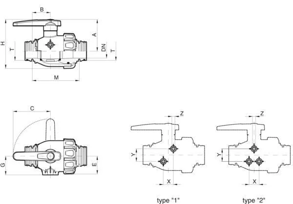 Arag - 45514405 - T5 2 Way Ball Valve