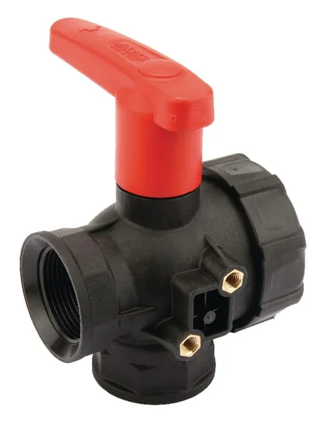 ARAG - 45521115A - Ball Valve 1 1/4 3-Way with Extension